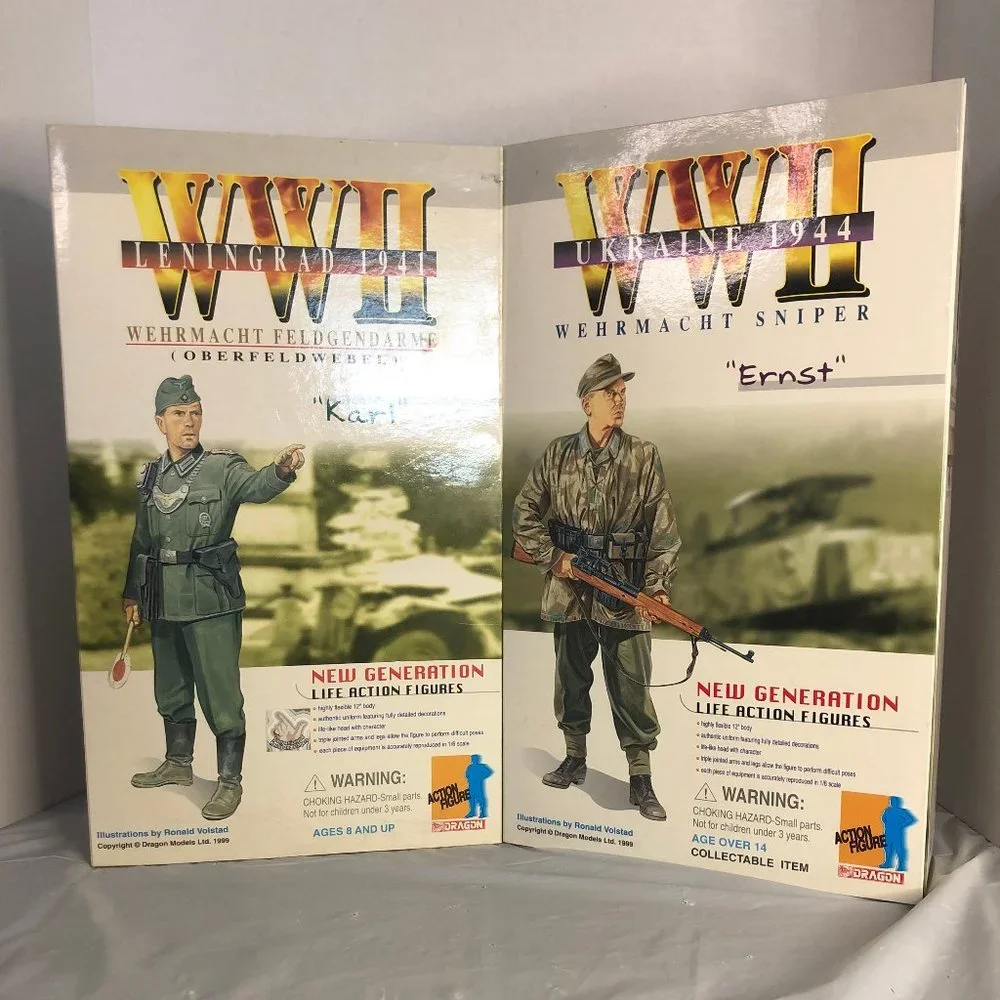 Dragon WW2 Action Figure Wehrmacht Karl and Ernst